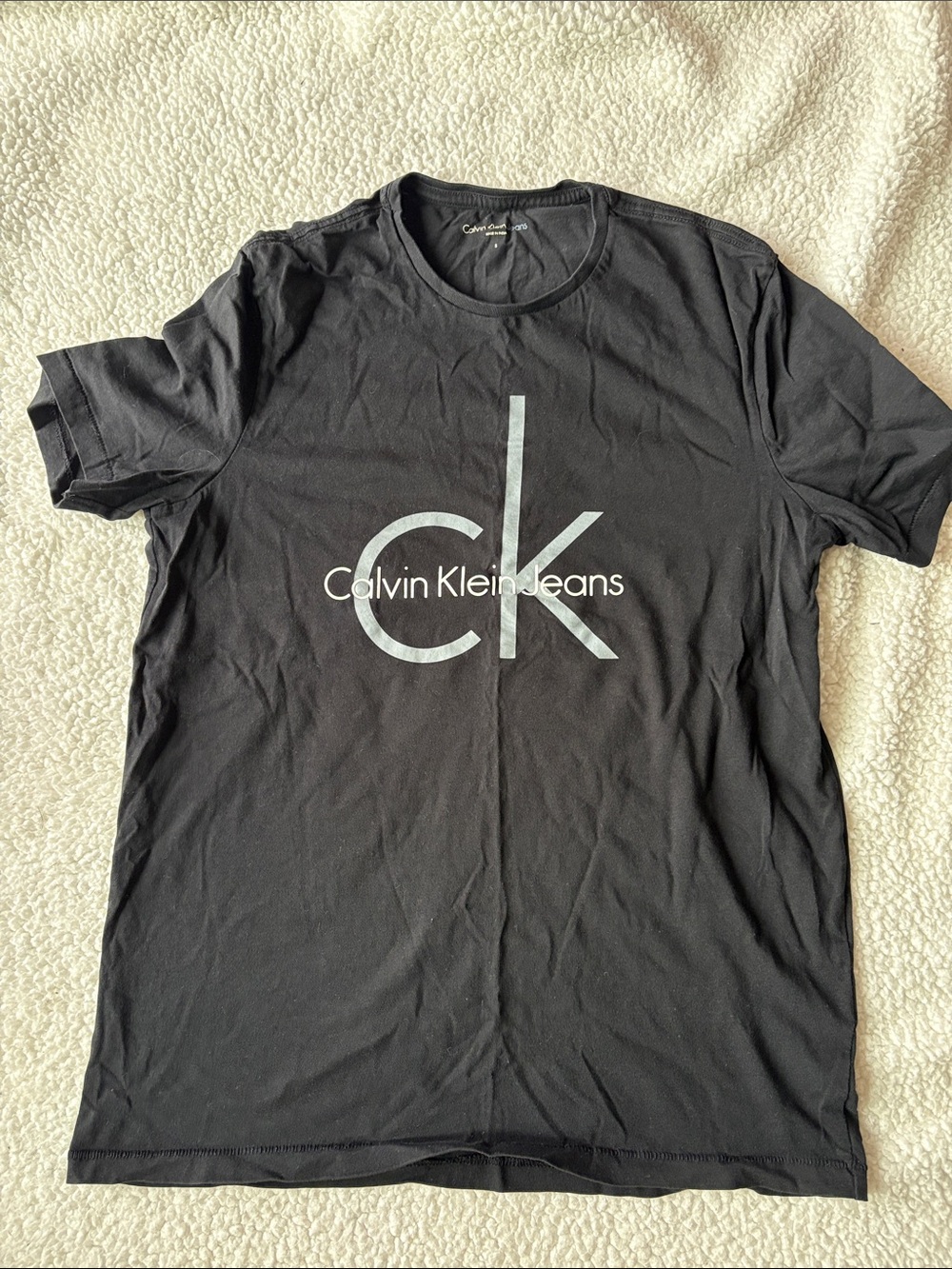 Calvin Klein black graphic tshirt